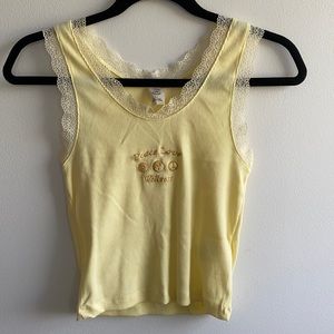 Peace Love Wellness Lace Tank